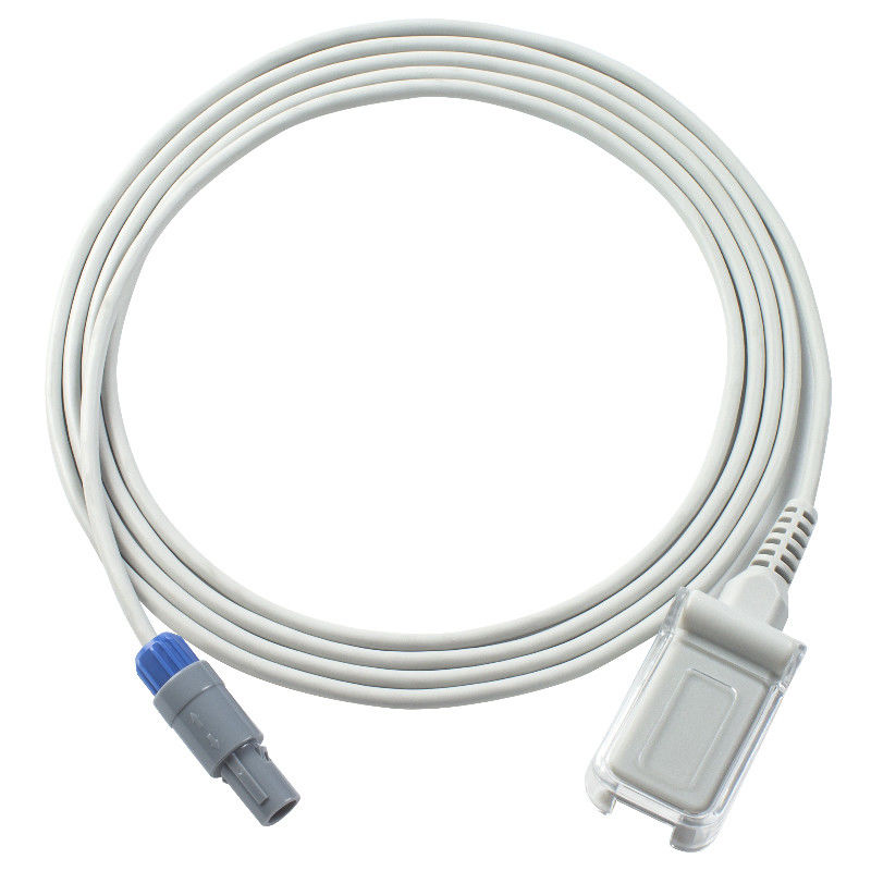 O sensor do ângelus SpO2 cabografa 7 Pin To a extensão do adaptador que de DB9 SpO2 cabografa 2.4M TPU