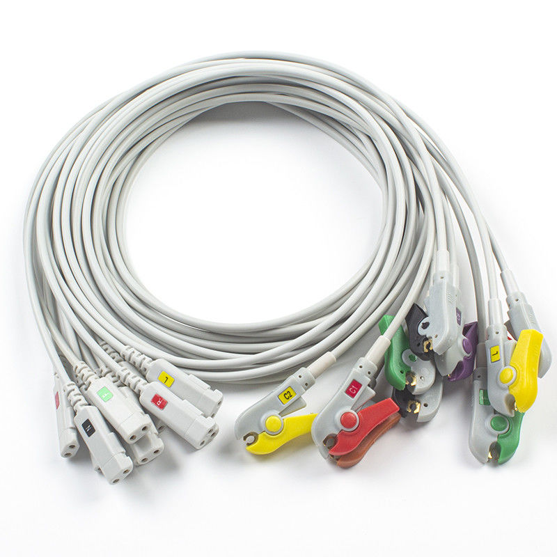 CONMED Série D ECG Conector de Banana de Chumbo Twin Pin DL10 DL36-10