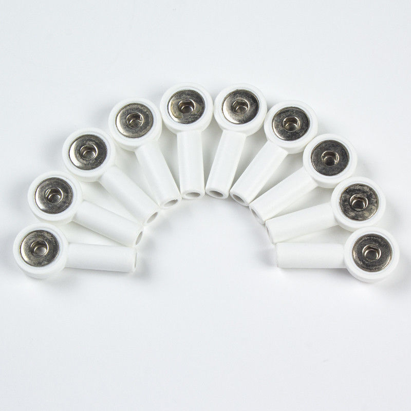 Banana Din Para Snap Adaptadores ECG Peças 3mm Din Plug Para Snap ECG Eletrodo Conector