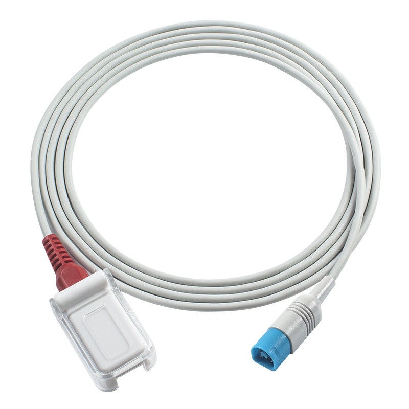 Cabo a Philips do sensor SpO2 de M1943AL 989803128651 para M-Asi-Mo a tecnologia vermelha LNCS
