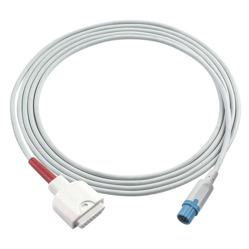 A extensão do adaptador SpO2 do cabo M-LNCS MP-4 3754 do sensor da tecnologia SpO2 da Philips for M-asi-mo cabografa o cabo paciente