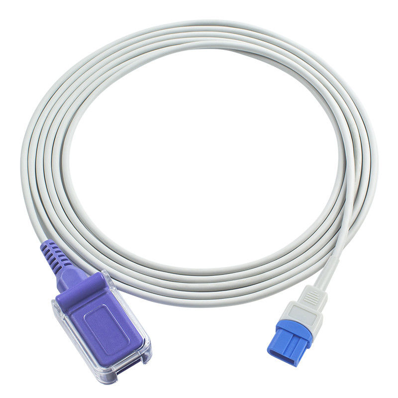 700-0792-00 o sensor SpO2 cabografa o cabo de extensão de Spacelabs 10 Pin To Female DSub9 SpO2