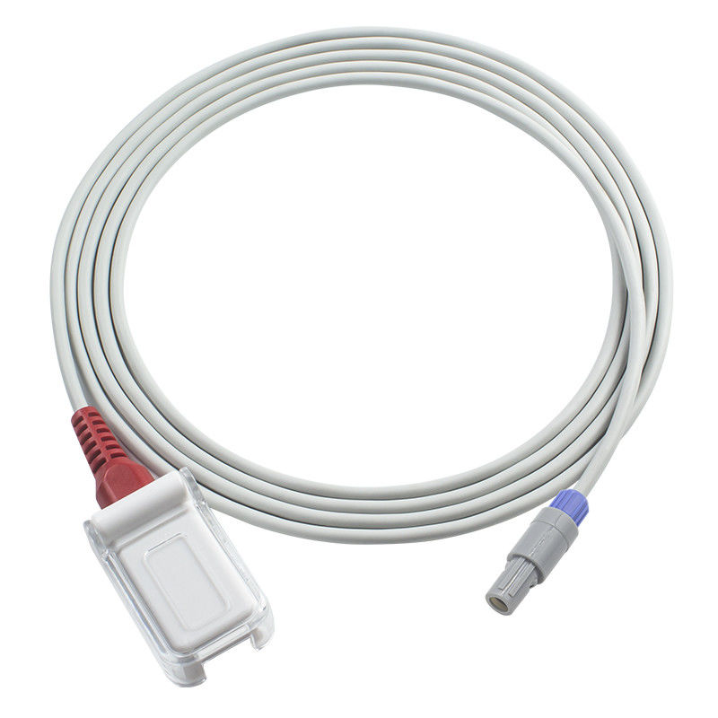Cabo compatível do sensor SpO2 de Comen para M-asi-mo a tecnologia vermelha 3M Cable