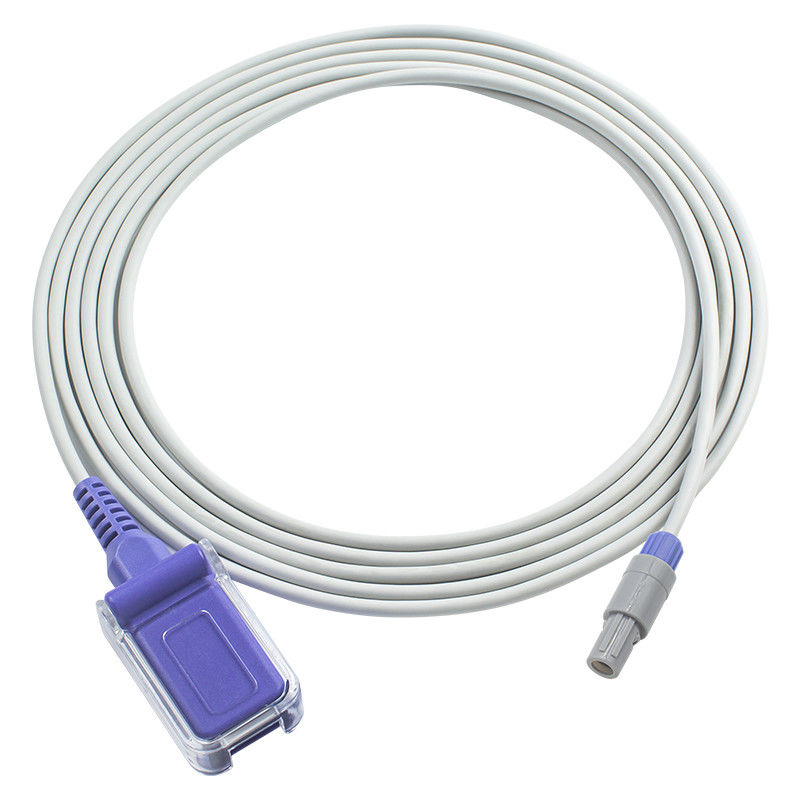 Cabo compatível N-ellcor Oxi-max 3M Cable do sensor SpO2 de Comen