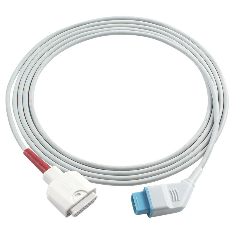 A extensão do adaptador do cabo 14pin SpO2 do sensor de Nihon Kohden for M-asi-mo SpO2 cabografa o cabo paciente