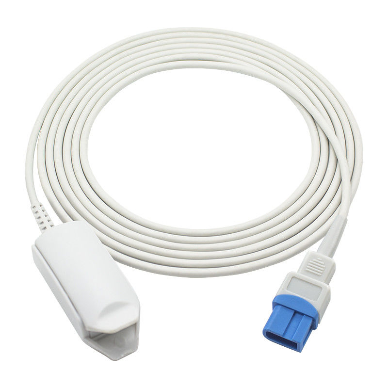 Sensor SpO2 10Pin 90367 reusável de Spacelabs 90369 sensor adulto do grampo SpO2 do dedo