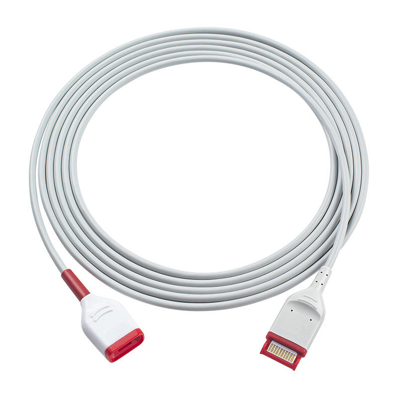 Compatível com M-asimo LNC 4255 4256 M20 -12 SpO2 Sensor Cable 2,5 M de comprimento
