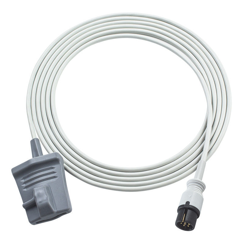 Anke 6 pin Reutilizavel SpO2 Sensor ASC-553 ACS-553A AAMI 6Pin Conector Adulto Proba SpO2 de ponta macia