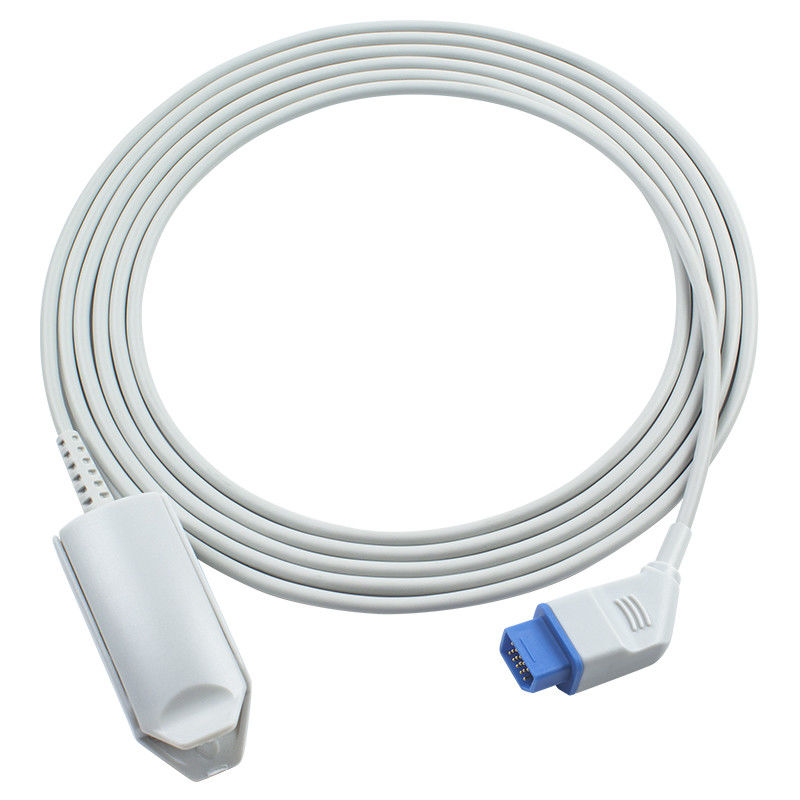 Cabo sensor direto de SpO2 Nihon Kohden NHNK3014 redondo 14 pinos BSM9800 BSM2350 clipe de dedo adulto sonda SpO2