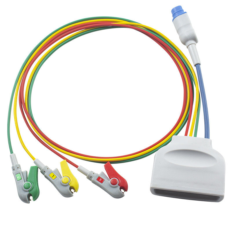 P-Hilips MX40 Telemetria ECG Leadwires com SpO2 Sensor 3 Lead ECG Leadwire 989803171911