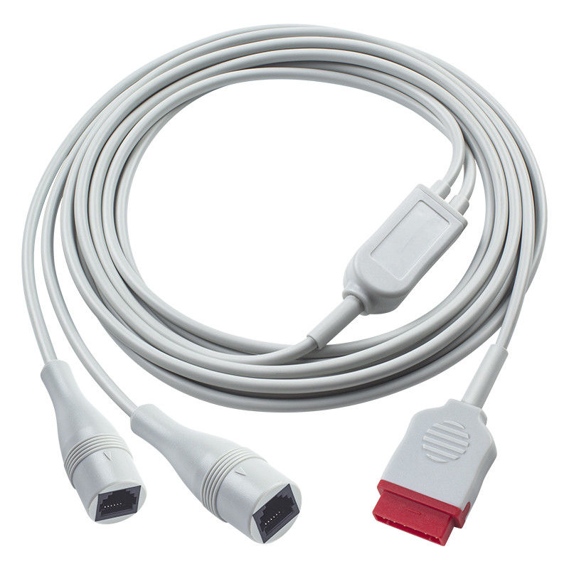 GE IBP Adaptador 2*Ph-Ilips 4pin IBP Extension Cable 350cm Para Clínicas / Hospitais