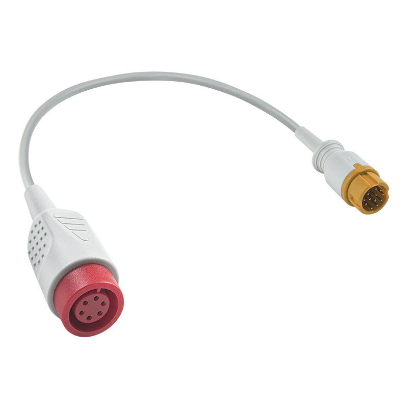 Mindray 12 pin para o general 6 pin IBP Adaptador cabo IBP cabo de conversão de extensão
