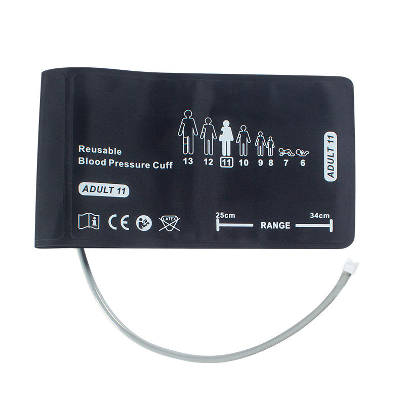 Para Welch Allyn FlexiPort Pulseira de Pressão Sangüínea Welch Allyn Adulto Longo Reutilizável 1-tubo Tamanho-11