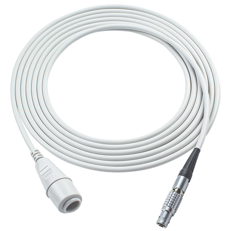 GE Marquette IBP Adaptador Cable 5 Pin Com Edwards Conector Transducer extensão Cable