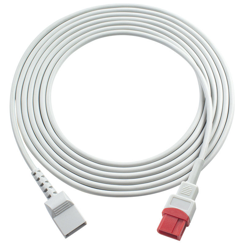 Spacelabs IBP Adaptador Cable 10pin Com Utah Conector Pressão sanguínea IBP Extension Cable