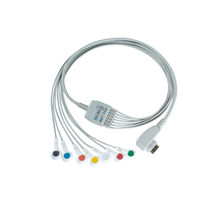 Cabo de ECG para DMS 300-3A, ECG 7 Lead Holter DMS Cabo de ECG DMS Holter