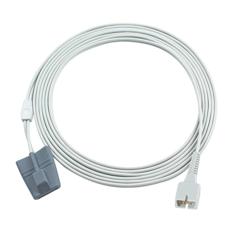 Digital Oximax Tech 9Pin Pediatric Soft Tip Sensor de SpO2 Curto 1M Compatível Biolight Série A Q S