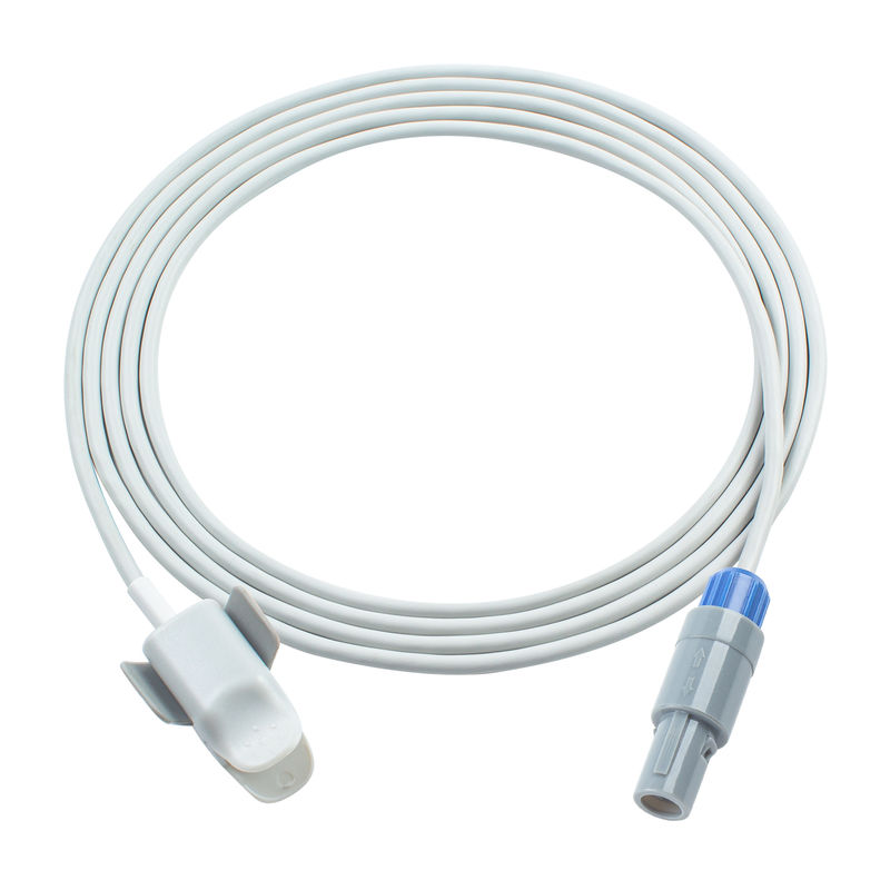 Compatível Andromed Nova 3M Criança SpO2 Teste de oxigênio de cabo para monitor do paciente 6Pin 3.0M
