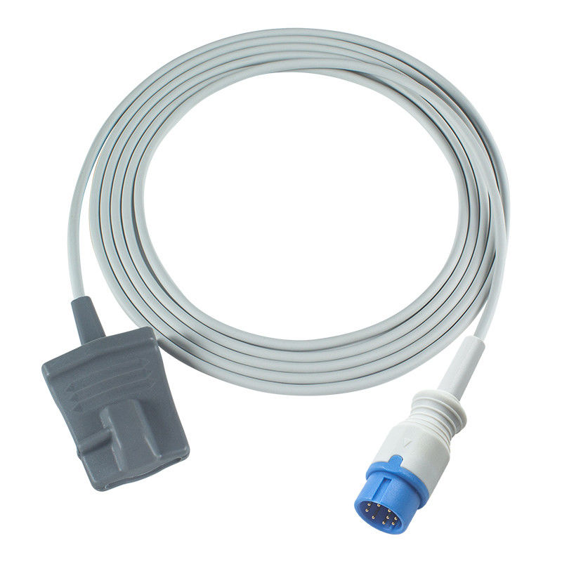 Compatível Penlon Oriel 4000 Adult Rubber 3.0M SpO2 Probe para Penlon
