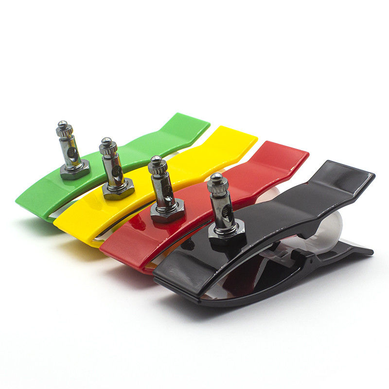 Adaptadores de pinças de membros de cores múltiplas pediátricas com conector Snap End e revestimento Ag/Cl