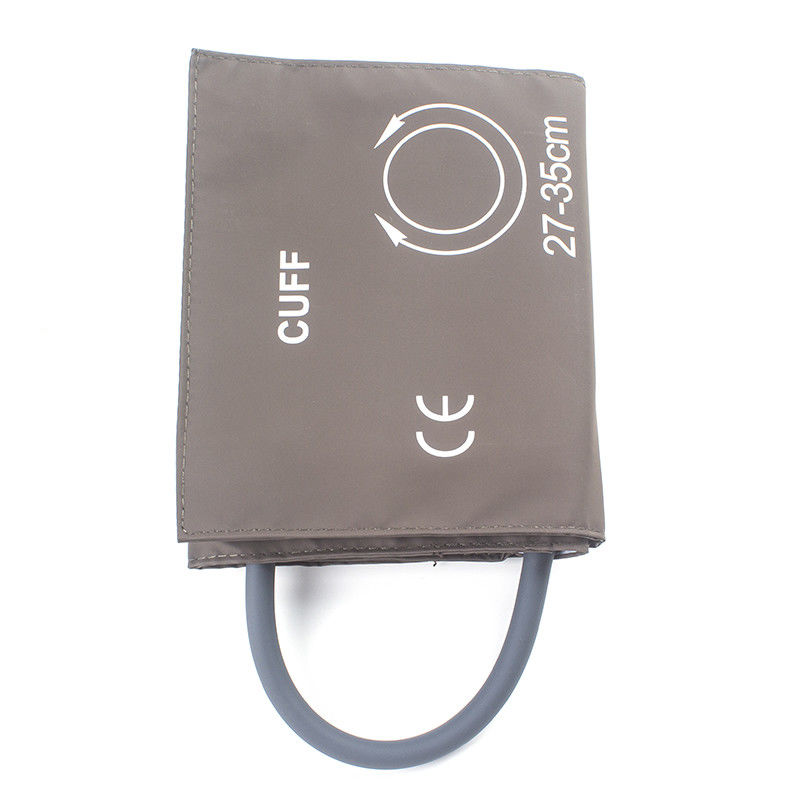 Pequeno manguito adulto NIBP Tubo único 20,5-28cm Manguinho TPU Marrom M1573A 989803104161