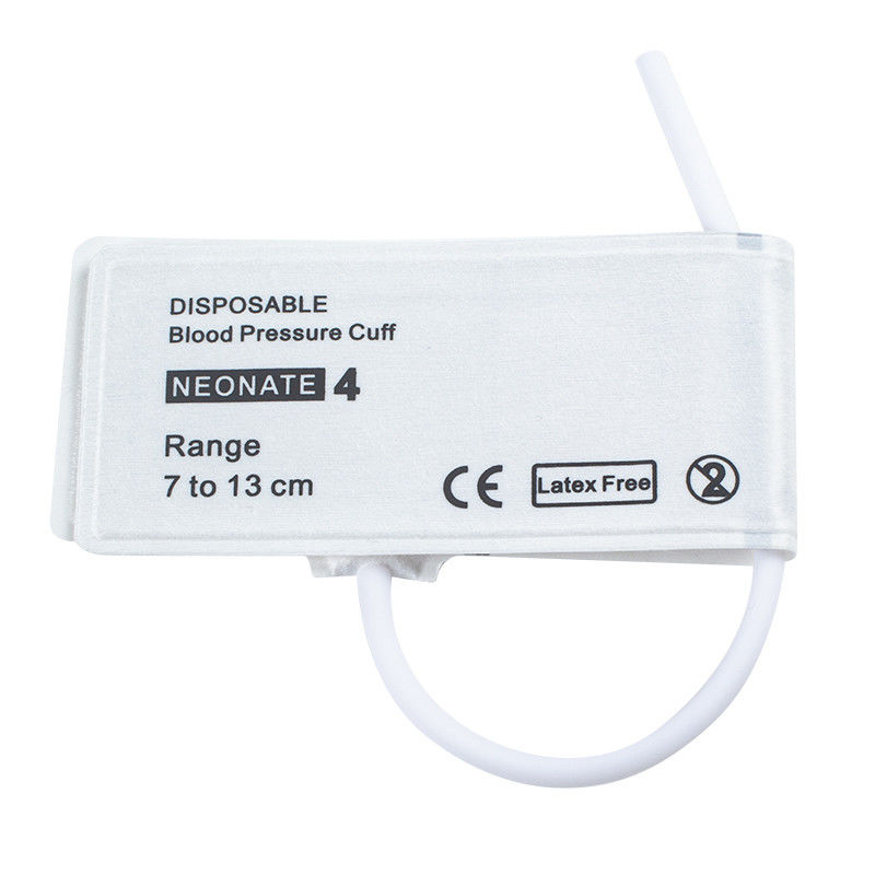 Tubo único tamanho 4 Disponível Neonatal NIBP Manseta 7-13cm para Médico