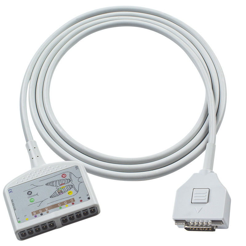 Cable de tronco EKG Fukuda ME compatível para Fukuda Cardisuny, KP-500, KP-500D