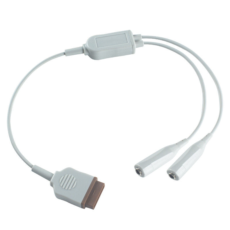 Adaptador de temperatura compatível com GE Healthcare Marquette para tamanho do paciente adulto cinza escuro