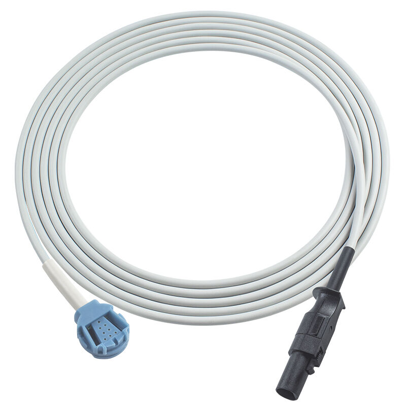 GE Datex Ohmeda OXY-OL1 SpO2 Sensor Cable 7Pin To Datex OxiTip SpO2 Adaptador Cable de Extensão AS/3 CS/3 Capnomac Ultima Cardiocap
