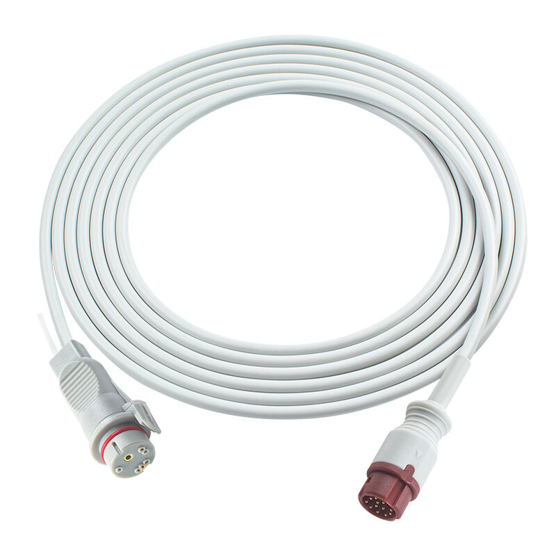 Bistos IBP Adaptador 12Pin para Edward Argon BD Abbott BB PVB Utah Medex Mindray Conector para BT-710 BT-720 BT-740 BT-770 BT-780