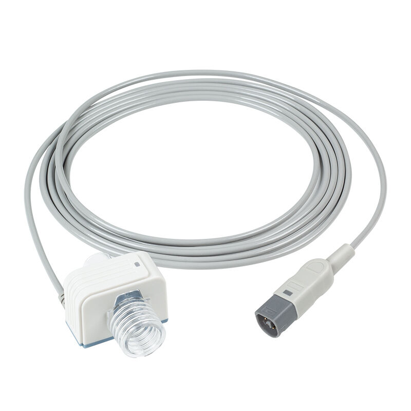 Compatível P-Hilips M2501A 989803142651 ETCO2 Sensor Cable Mainstream Capnography MP 70 MP 80 MP 90