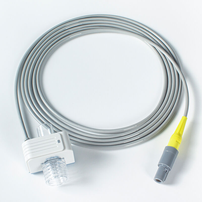 Compatível P-Hilips Drager Vista 120 Capnostat 5 2606226 ETCO2 Sensor Cable Capnografia