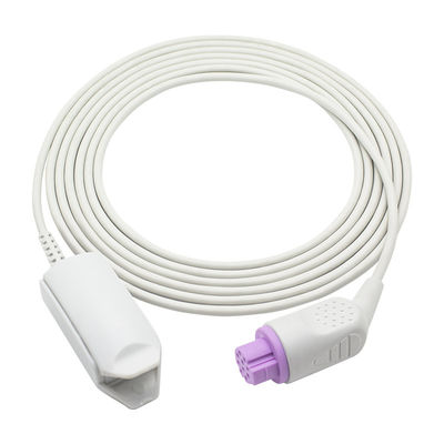 Sensor de Digitas 10 Pin Adult Finger Clip Oxygen do sensor SpO2 de Artema Diascope 800