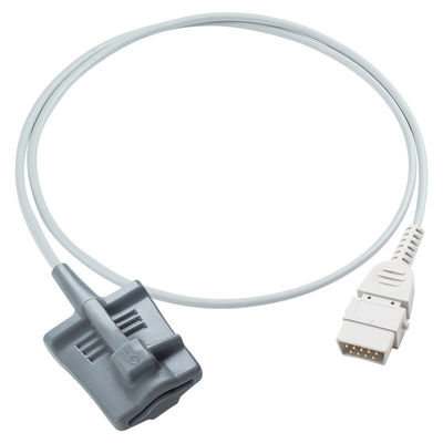 Sensor de SpO2 para adultos curtos, ponta macia 1M, compatível com o Smiths Medical