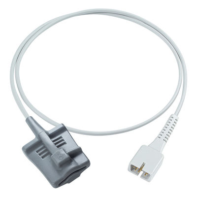 Sensor de SpO2 de adulto curto cinza ponta macia 1M para Contec CMS60C/CW/D/DW CMS60 PM50 PM60D