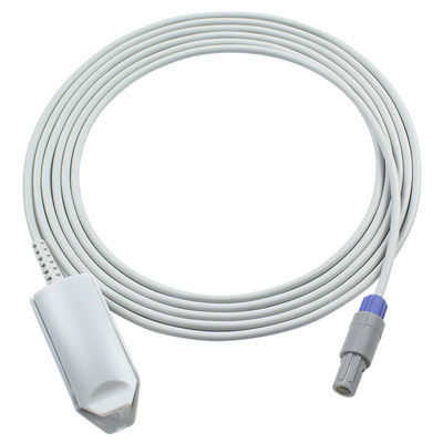 Clínicas Hospitais Osen 8000B Adultos Dedo Clipe Sensor SpO2 Direto 3M 5Pin 40Degree