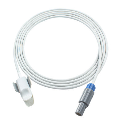 Cable de oxímetro de pulso Sensor de SpO2 Risingmed 3.0M 5Pin para CMS60C,RPM9000C Pediátrico