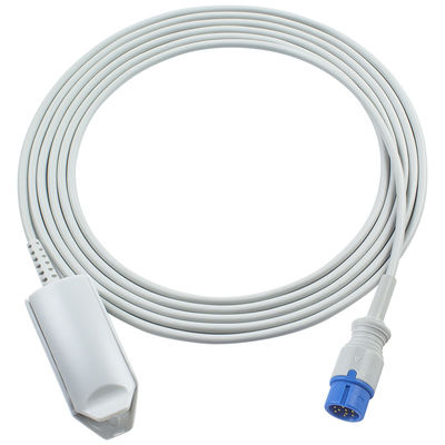 Compatível ViewMed 9Pin SpO2 Probe Adult ViewMed Monitor de saturação Clipe de dedo 3.0M