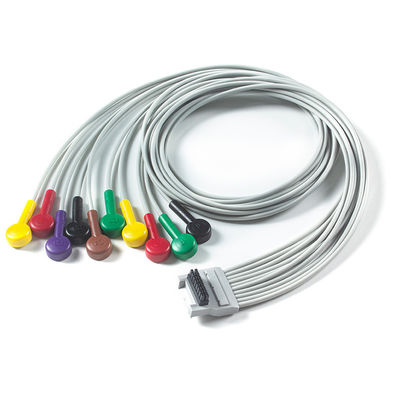 Mortara Holter ECG Cable, Mortara H3 + 10 Lead ECG Cable