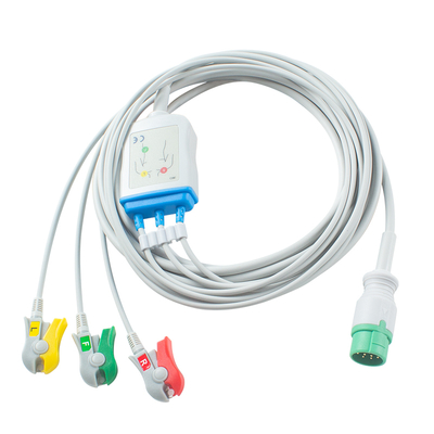 Cabo ECG Philips 5 Derivações 12Pin M1975A para Adultos e Pediátricos