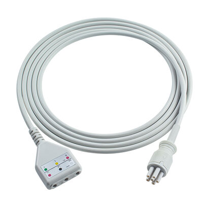 Omron > Colin Conector de 6 pinos Cabo Tronco ECG de 3 5 Vias Adaptador MC039-55 Cabos de Extensão ECG Estilo Din