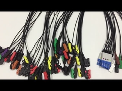 Fio translúcido do rádio de Spacelabs cabo transparente da ligação da ligação ECG de 1 medidor 10