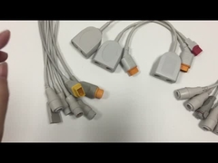 GE Marquette 	Cabo de extensão duplo do transdutor 2103966-001 11pin do cabo 2005772-001 do adaptador de IBP